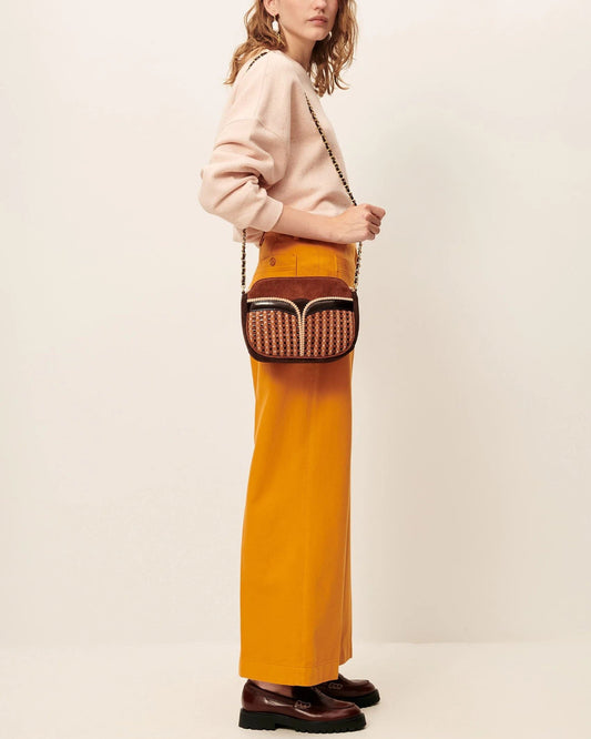 Crossbody Bag Divine Divine Suede Arty-Browny