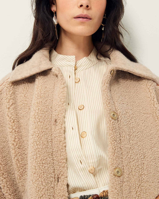 Coat Icy Rocky Fossil