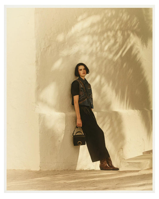 Sessun | Isla Night Pant - Fluid Viscose Satin Trousers Black