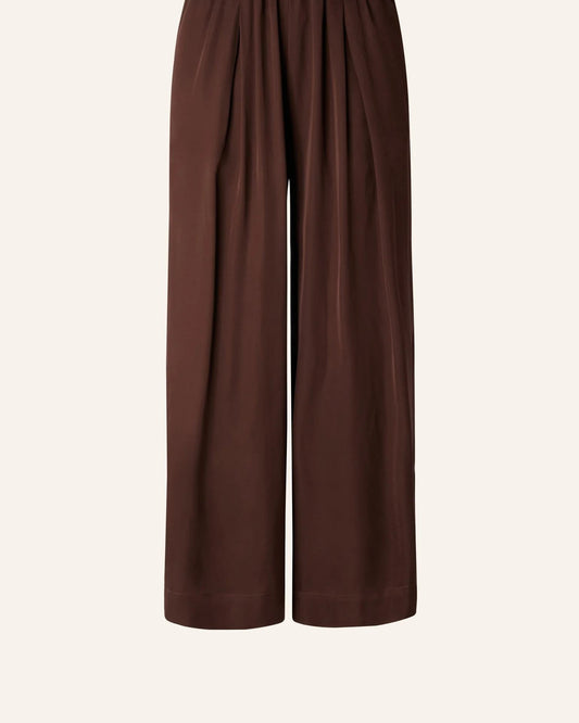 SESSUN | Isla Night Moka Wide-Leg 7/8 Pants