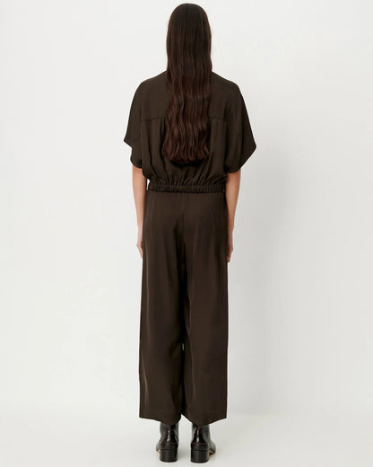 SESSUN | Isla Night  7/8-Length Fluid Viscose Pant Obscura