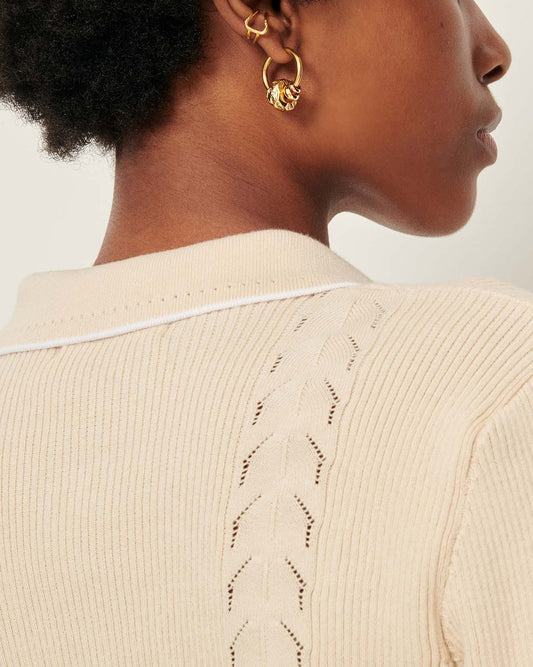 Sessun | Leelo Doré Graduated Gold Hoop Earrings Gold