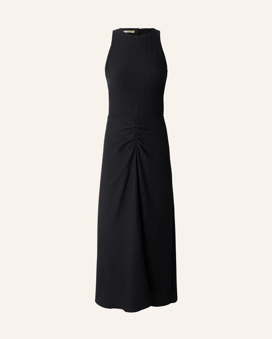Sessùn | Seersucker Crépon Mini Dress - Moonless