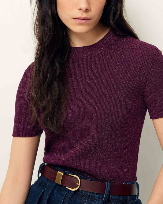 Belt Miloa Burgundy