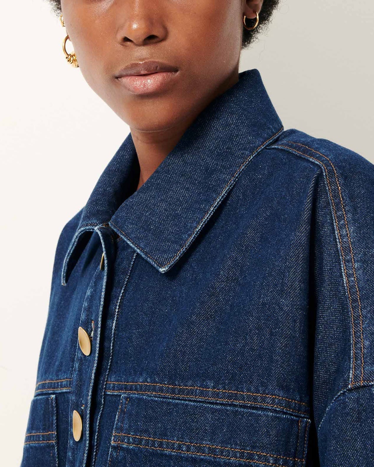 Denim Blouse Newport Bluenim