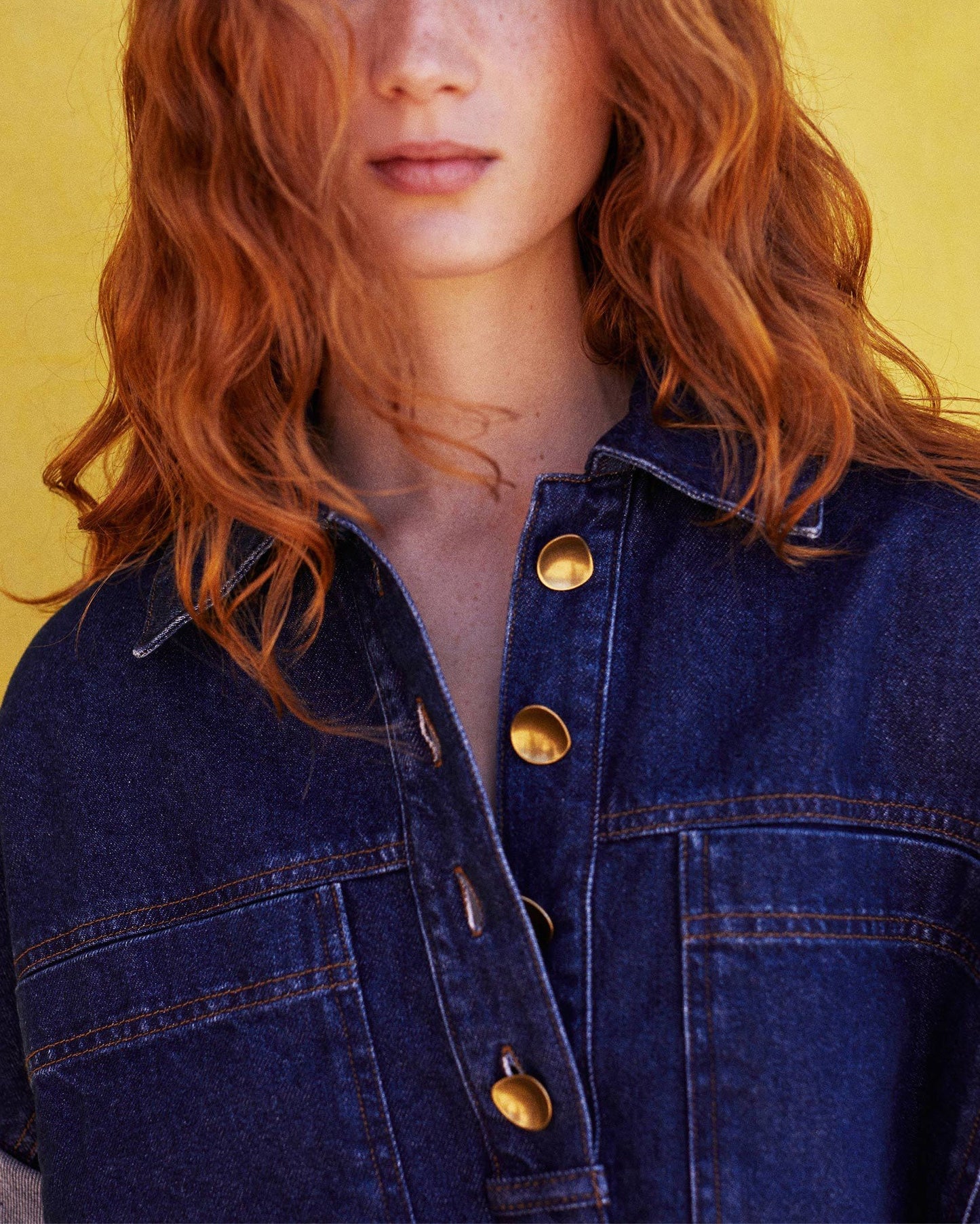 Denim Blouse Newport Bluenim