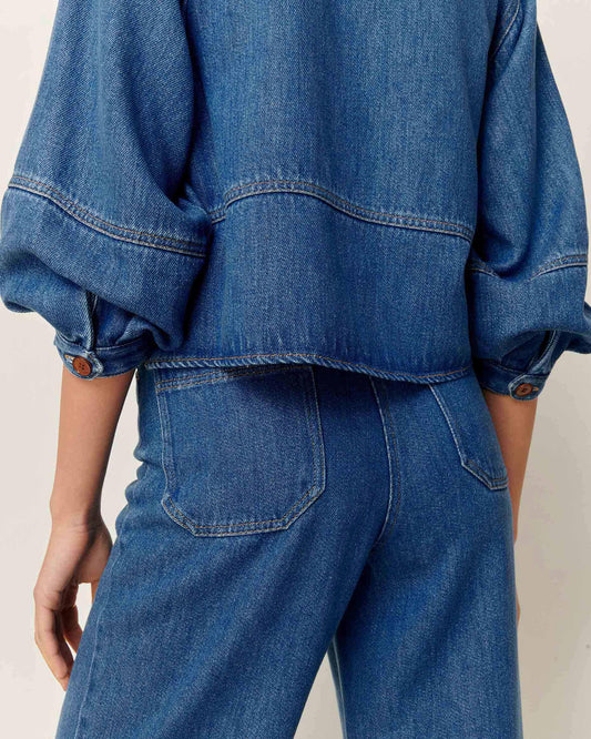 Pants Nica Denim-Blue