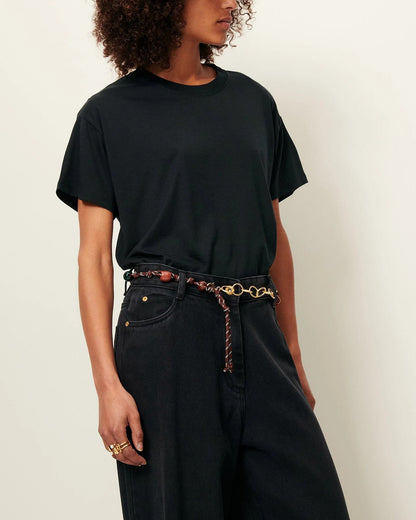 Sessun | Too Wide T-Shirt - Black Moonless