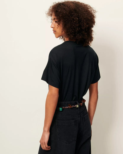 Sessun | Too Wide T-Shirt - Black Moonless