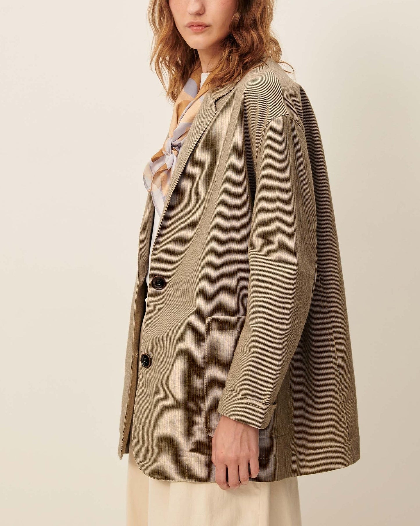 Sessun | Unisex Organic Cotton Jacket - Sandblack
