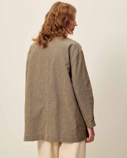 Sessun | Unisex Organic Cotton Jacket - Sandblack