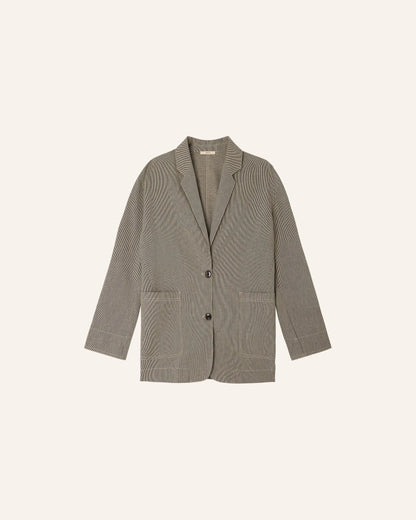 Sessun | Unisex Organic Cotton Jacket - Sandblack