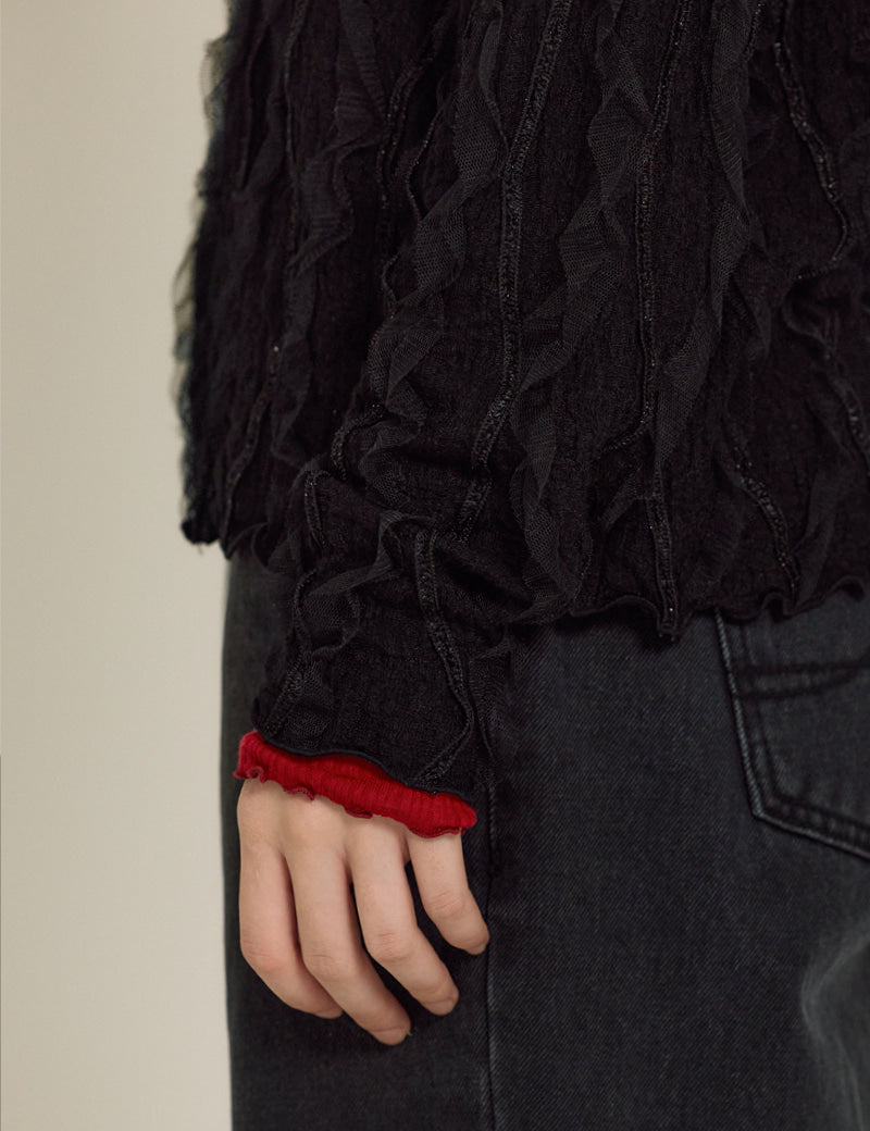 Sweatshirt G4fts02fg Bless Lace Black