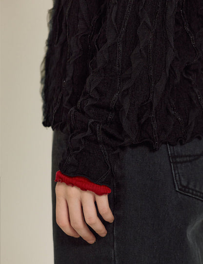 Sweatshirt G4fts02fg Bless Lace Black