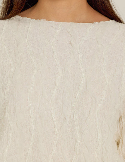 Sweatshirt G4fts02fg Bless Lace Cream