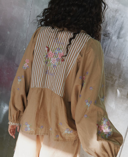 Blouse Bellisima Top Light-Hazel