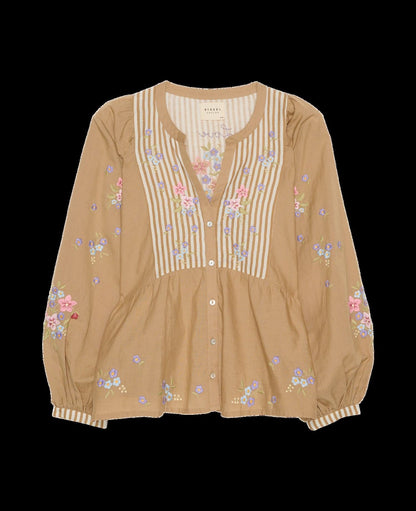 Blouse Bellisima Top Light-Hazel