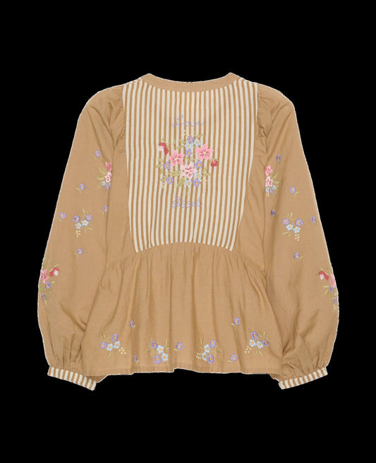 Blouse Bellisima Top Light-Hazel