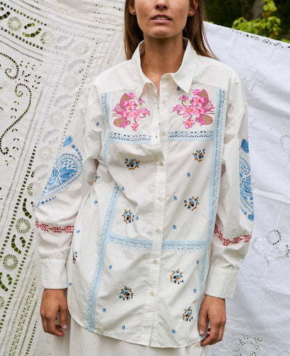 Blouse Camma Shirt Snow-White