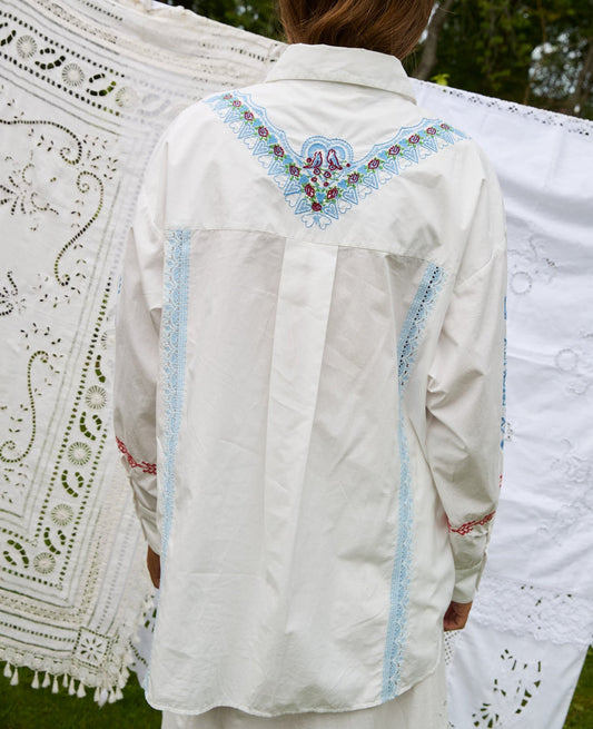 Blouse Camma Shirt Snow-White