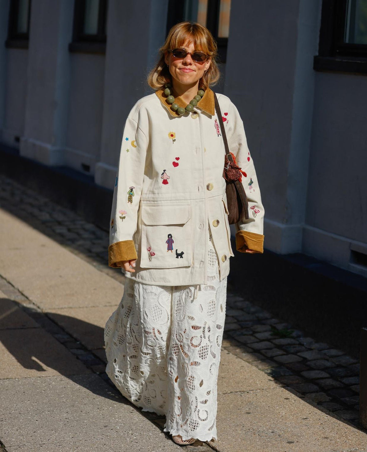 SISSEL EDELBO | Cara Jacket - White Embroidery