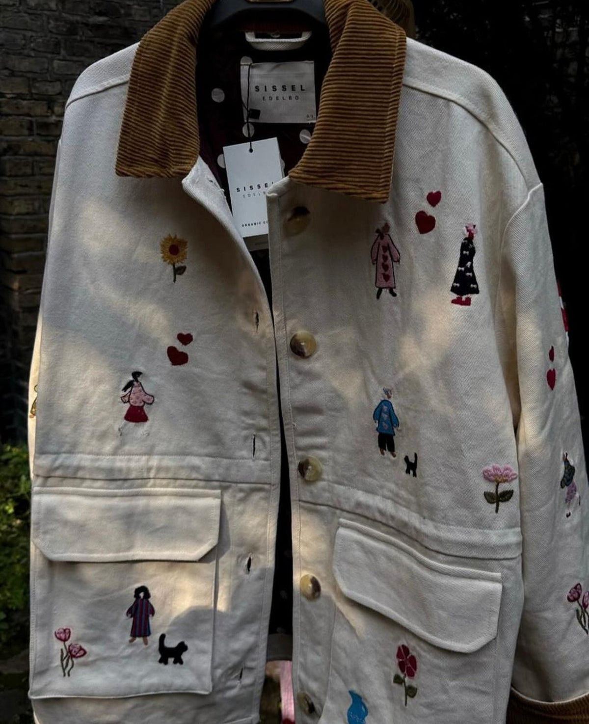 SISSEL EDELBO | Cara Jacket - White Embroidery