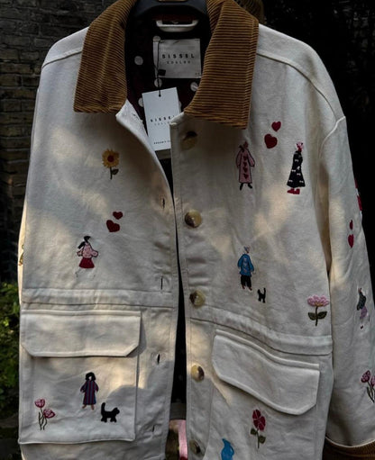 SISSEL EDELBO | Cara Jacket - White Embroidery