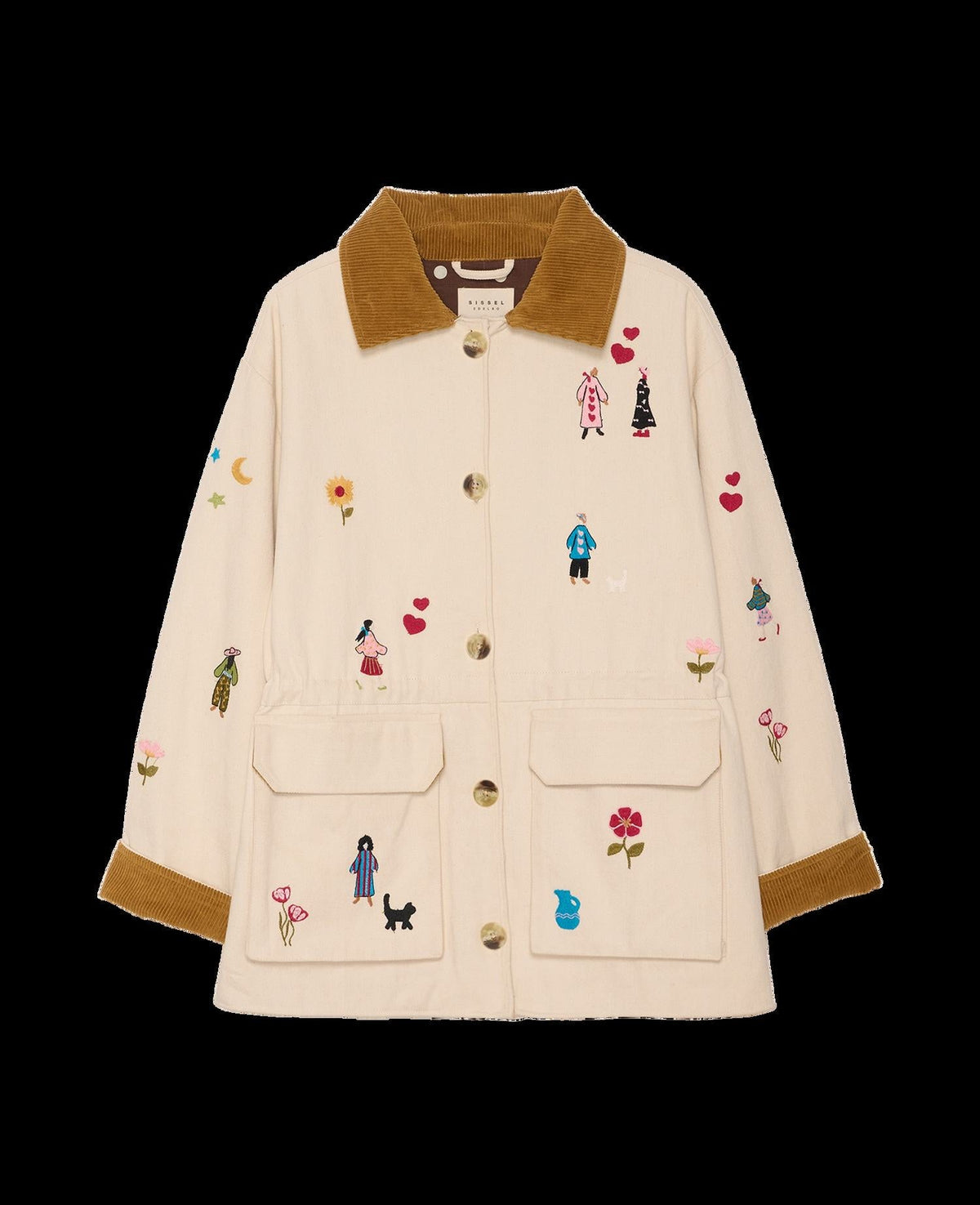 SISSEL EDELBO | Cara Jacket - White Embroidery