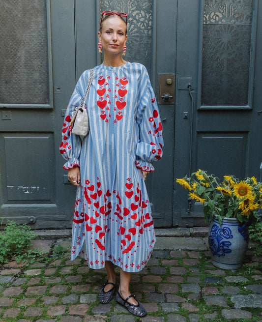 Dress Se1433 Elisabeth Dress Vintage-Stripes