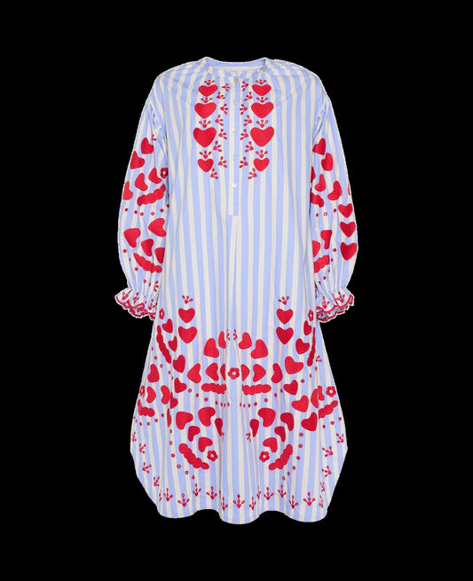 Dress Se1433 Elisabeth Dress Vintage-Stripes