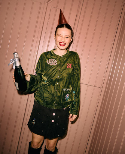 SISSEL EDELBO | Hope Shirt Jacket - Moss Green