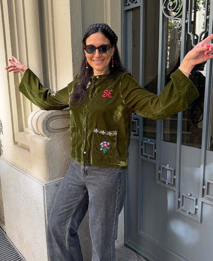 SISSEL EDELBO | Hope Shirt Jacket - Moss Green