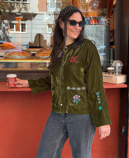 SISSEL EDELBO | Hope Shirt Jacket - Moss Green