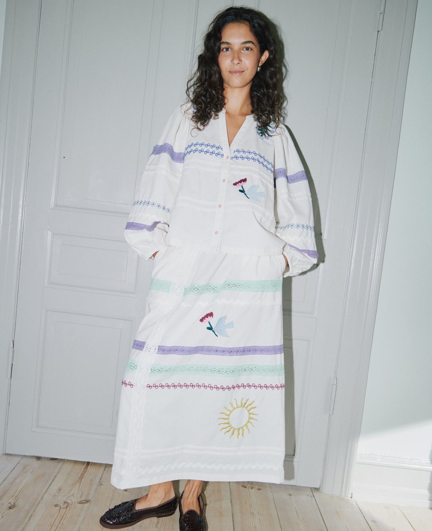 Skirt Isha Skirt Snow-White