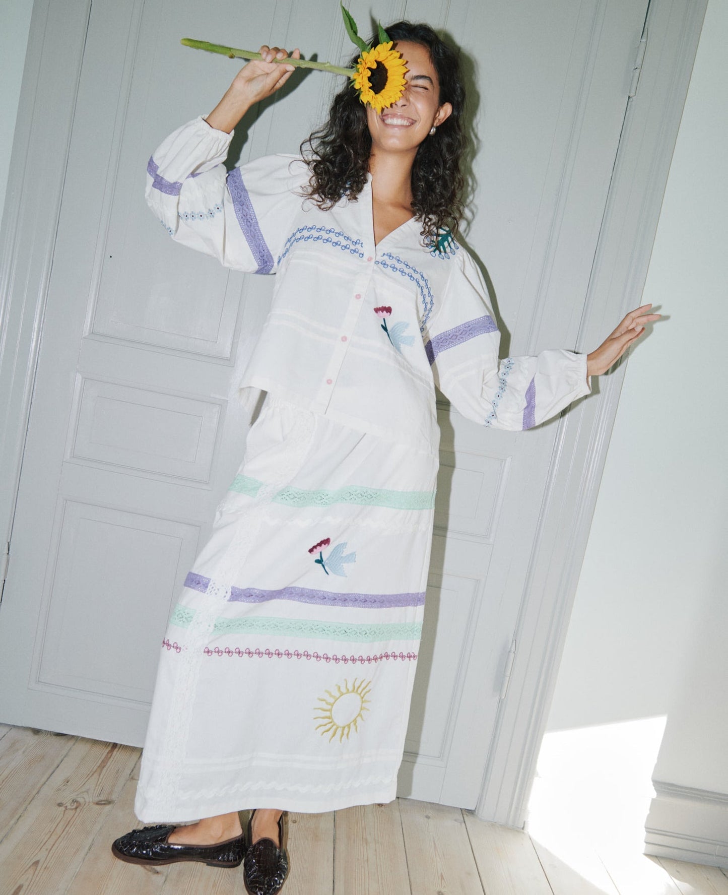 Skirt Isha Skirt Snow-White