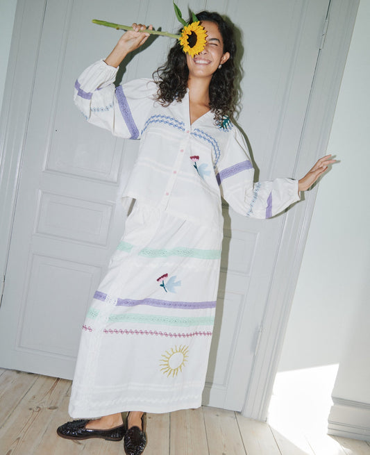 Blouse Isha Top Snow-White