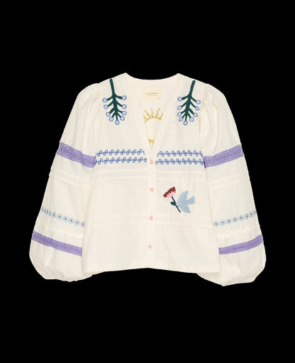 Blouse Isha Top Snow-White