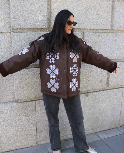 Sissel Edelbo | Lillibeth Jacket - Checked-Brown