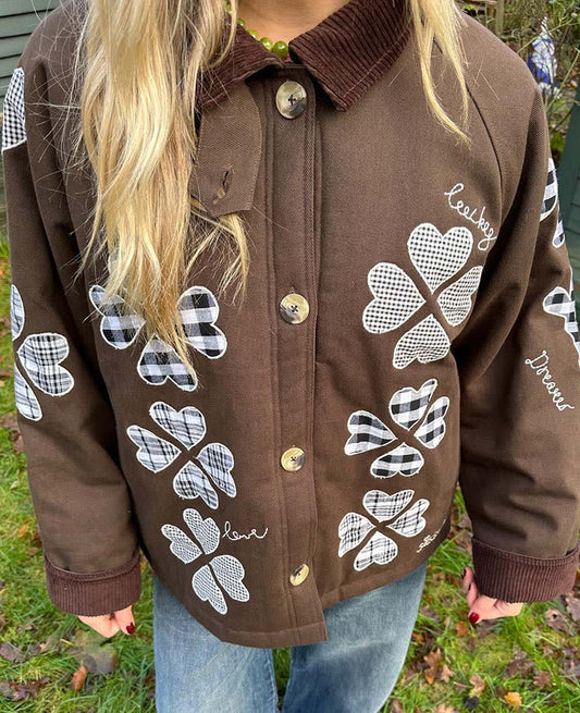 Sissel Edelbo | Lillibeth Jacket - Checked-Brown