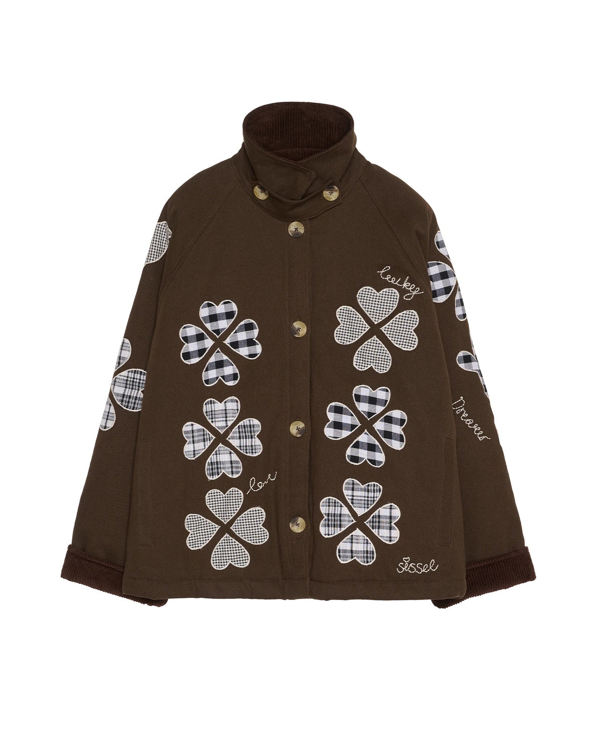 Sissel Edelbo | Lillibeth Jacket - Checked-Brown