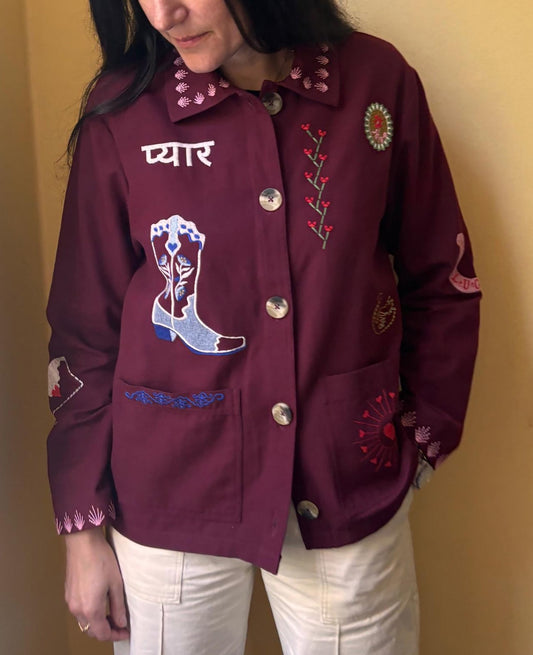Jacket Se1700 My Jacket Burgundy