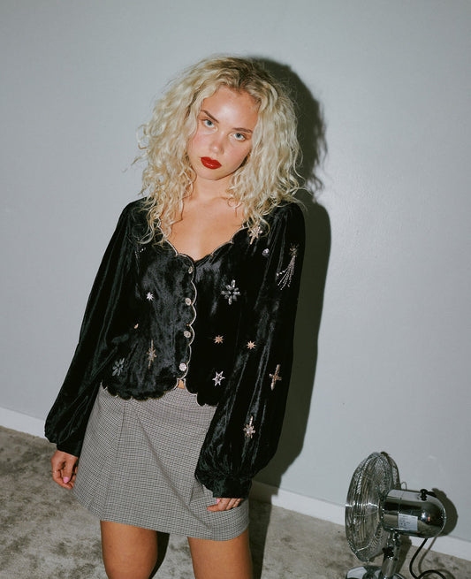 Blouse Se1713 Phoebe Top Black