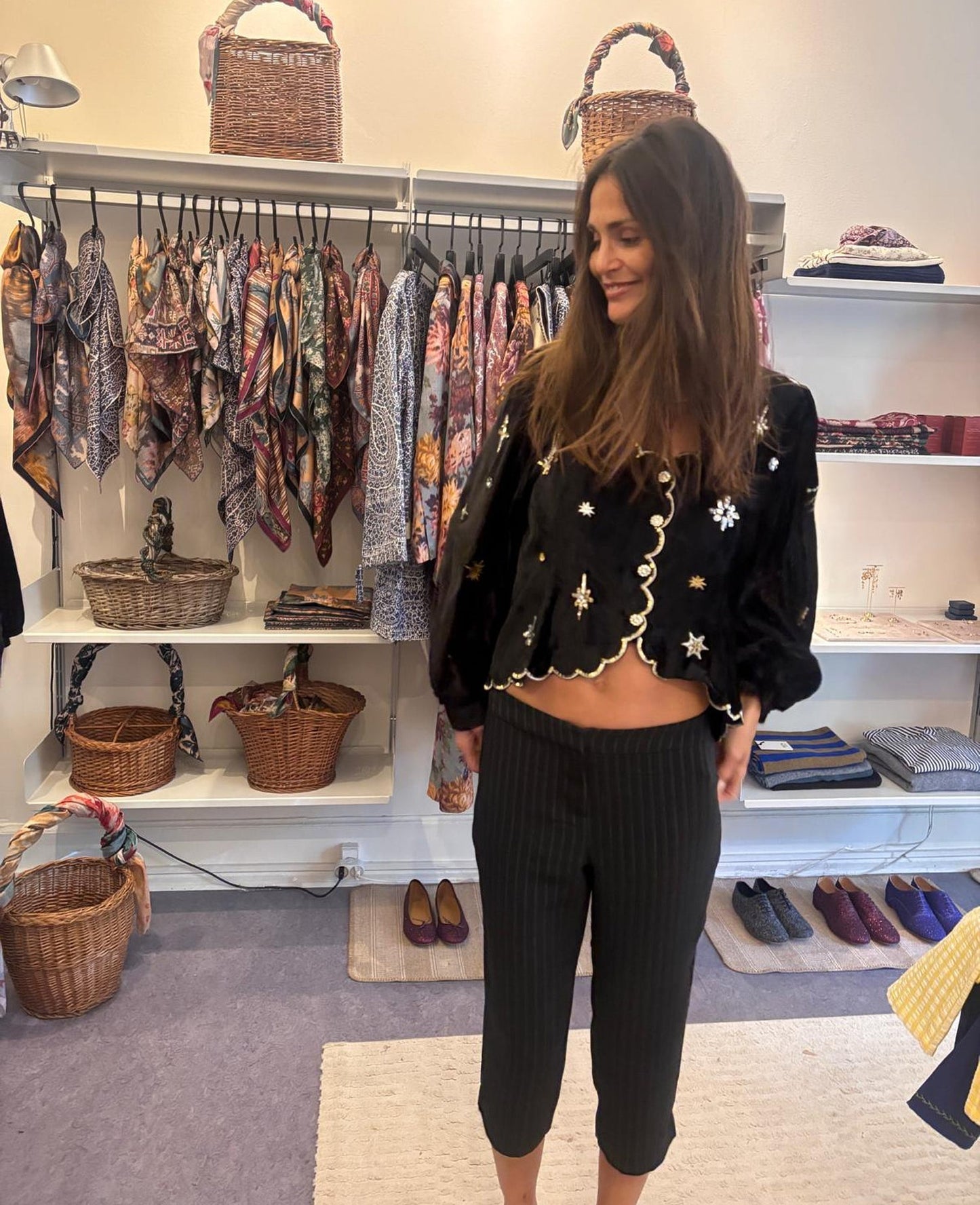 Blouse Phoebe Top Black