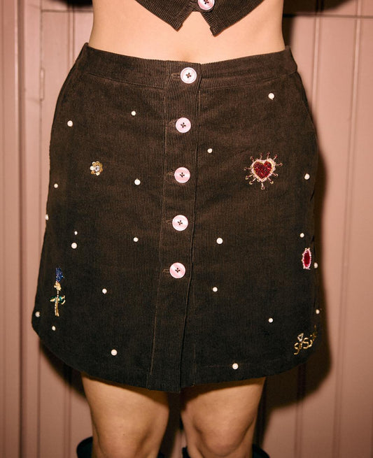 SISSEL EDELBO-588 RITA SKIRT 2036-BROWN_01.jpg