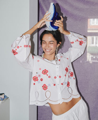 Blouse Vitus Shirt White