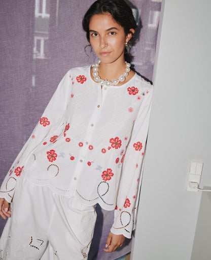 Blouse Vitus Shirt White