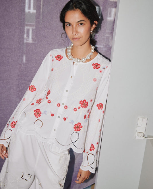 Blouse Vitus Shirt White