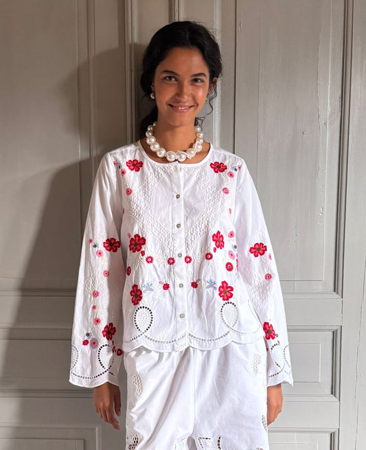 Blouse Vitus Shirt White