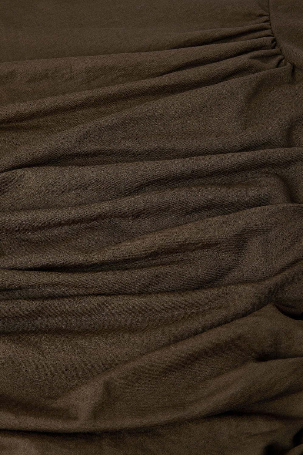 Sweatshirt Gaia Marron-Kaki