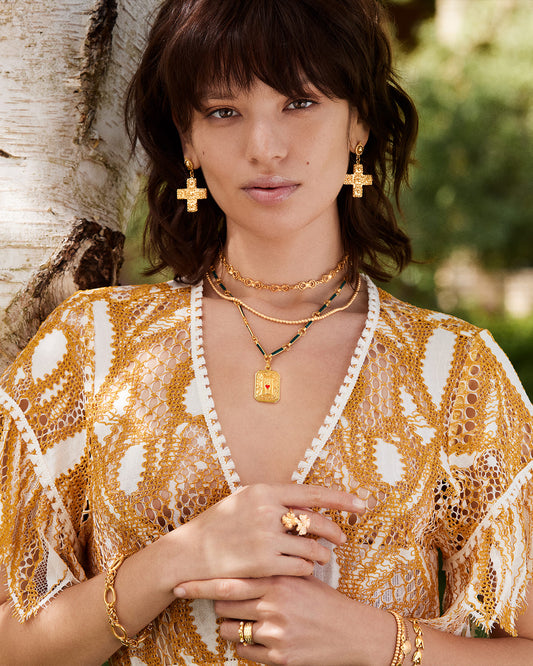 Pendant Heart In Hand Gold